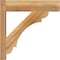 Ekena Millwork Olympic Block Rough Sawn Outlooker, Western Red Cedar, 6"W x 22"D x 22"H OUT06X22X22OLY05RWR - alternate 4
